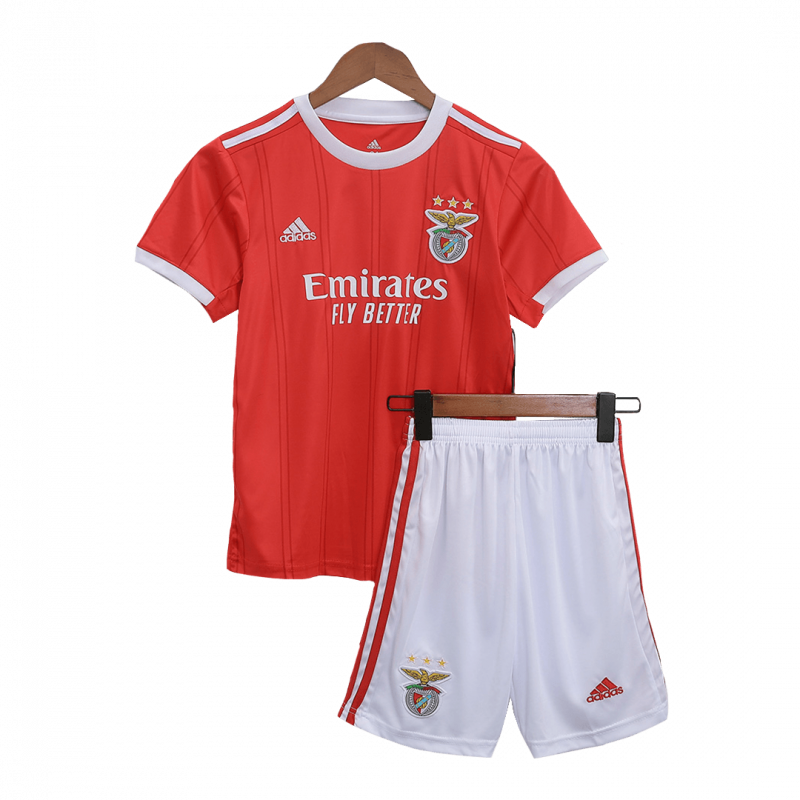 Benfica 2022/23 Home Red Kids Kit