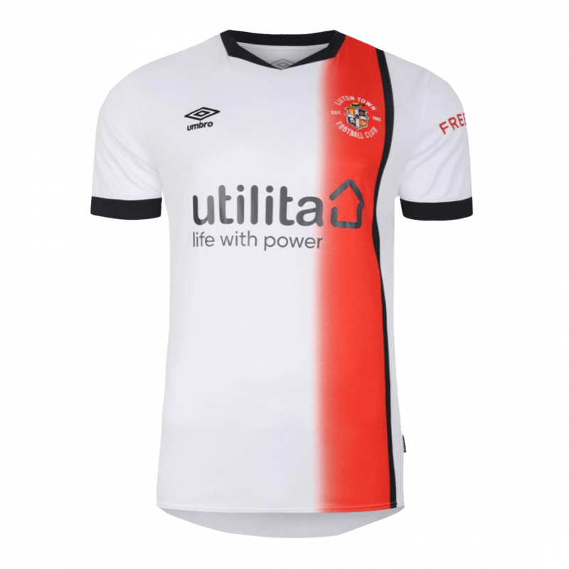 Luton Town 2023/24 Away White Jersey