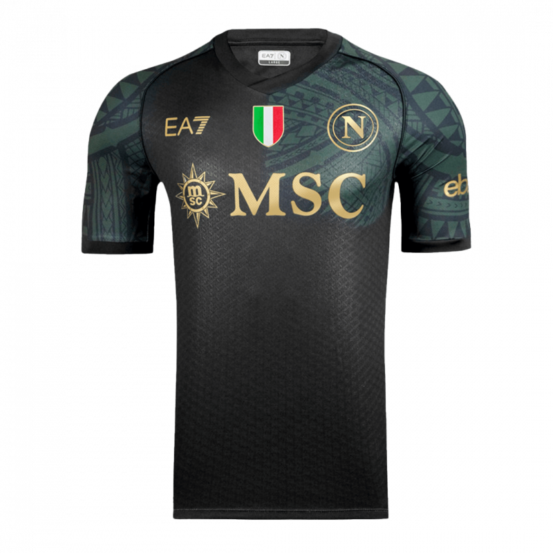 Napoli 2023/24 Third Black Jersey