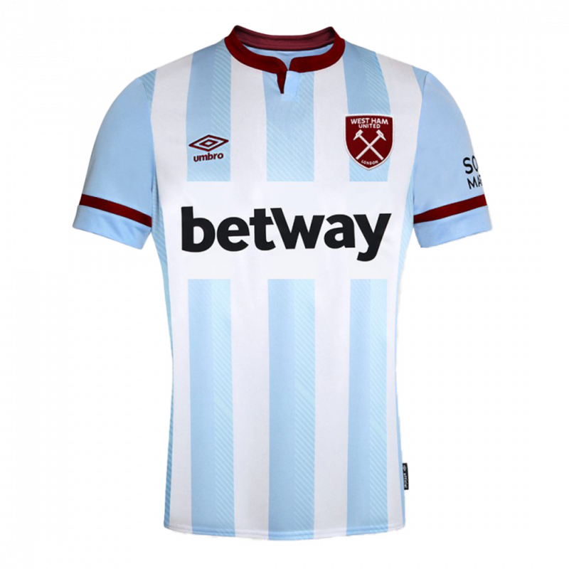 West Ham United 2021/22 Away White Jersey