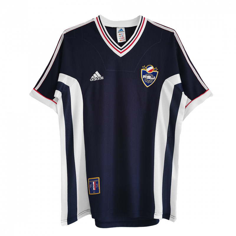Yugoslavia 1998 Home Blue Retro Jersey