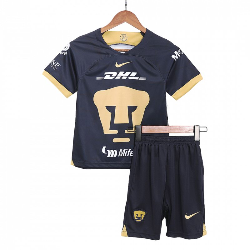 Pumas UNAM 2023/24 Away Blue Kids Kit