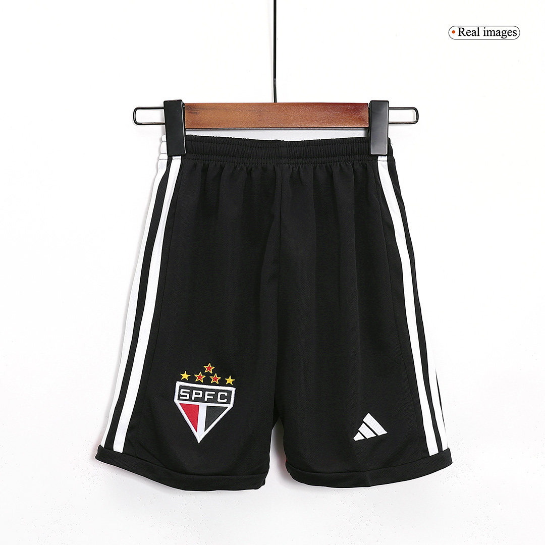 Sao Paulo FC 2023/24 Away Black Kids Kit