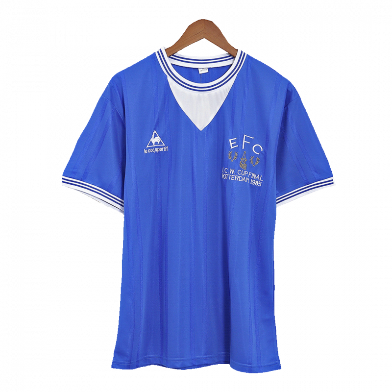 Everton 1985 Home Blue Retro Jersey