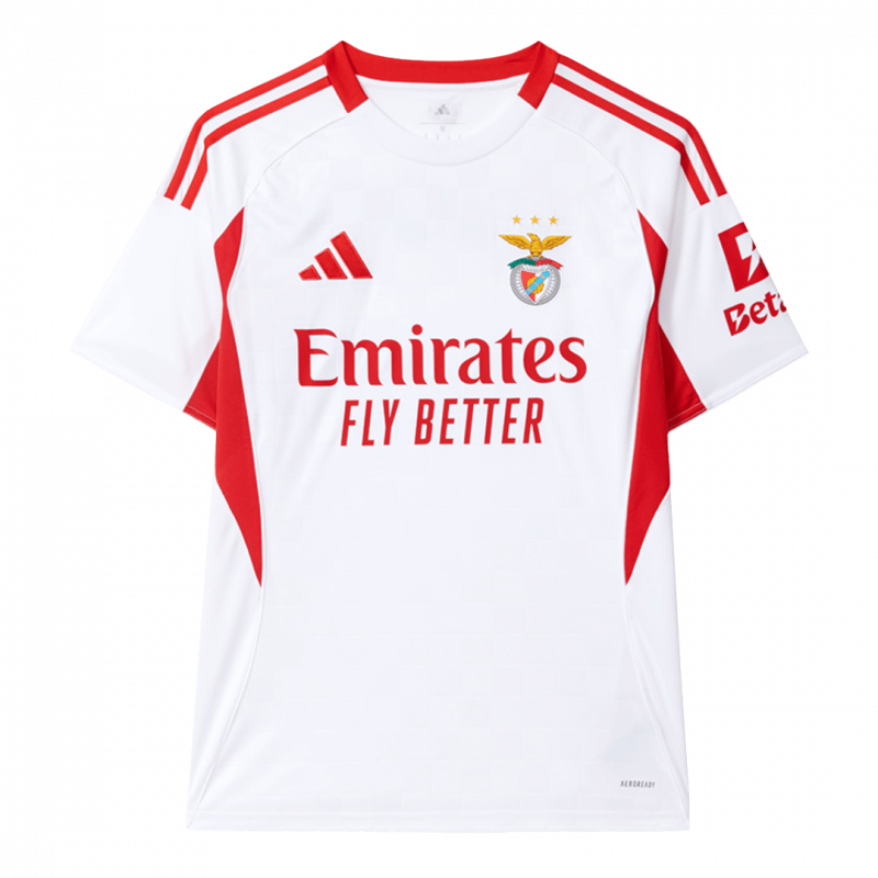 Benfica 2025/26 Third White Jersey