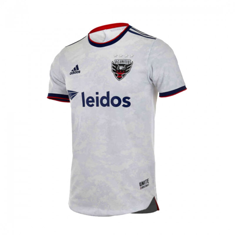 D.C. United 2021 Away White Player Version Jersey