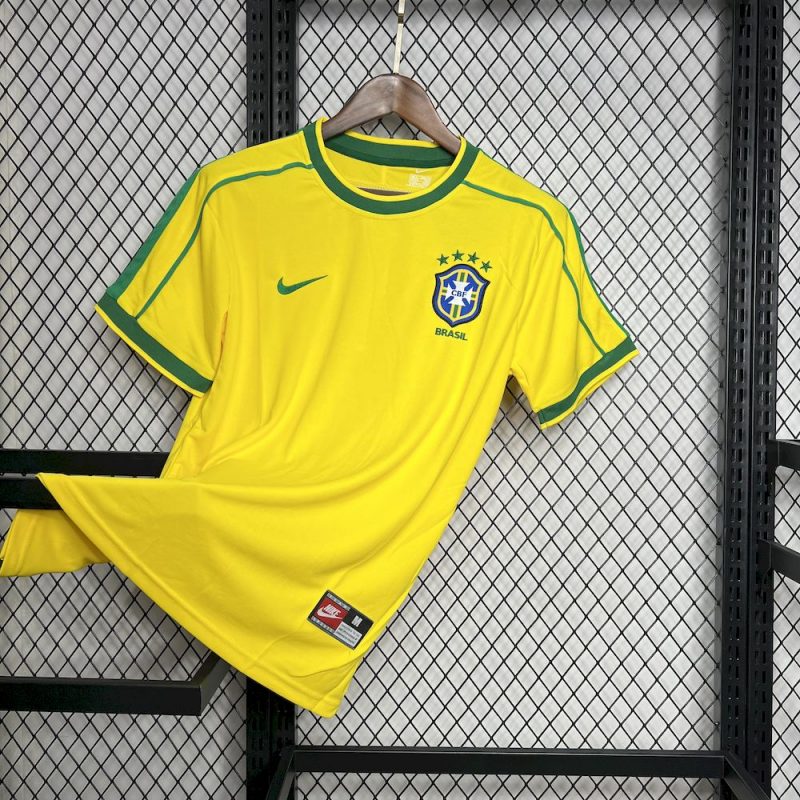 Brazil 1998 Retro Jersey