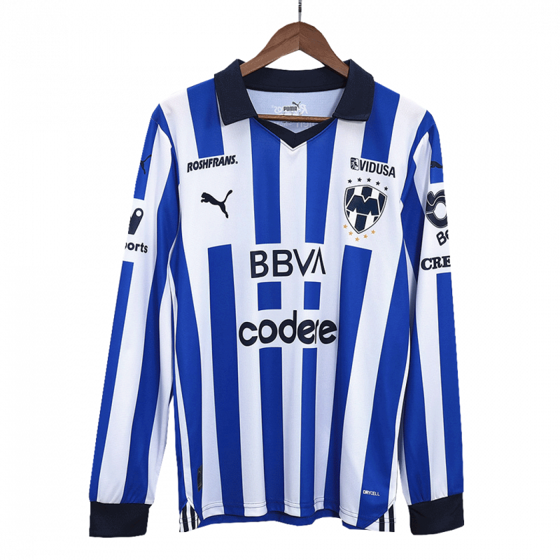 Monterrey 2023/24 Home White Long Sleeve Jersey