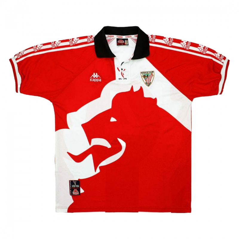 Athletic Club de Bilbao 1997/98 Home Red Retro Jersey