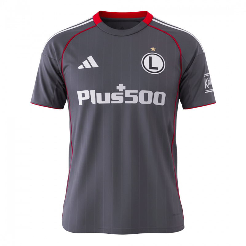 Legia Warszawa 2025/26 Third Black Jersey