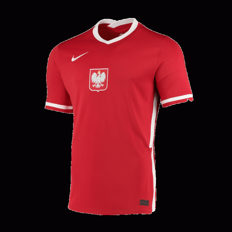 Poland 2020 Away Red Jersey