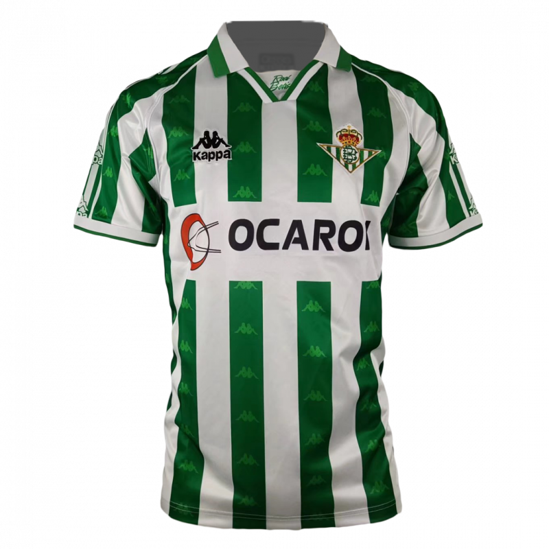 Real Betis 1995/96 Home White Retro Jersey
