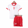 Poland 2024 Home White Kids Kit