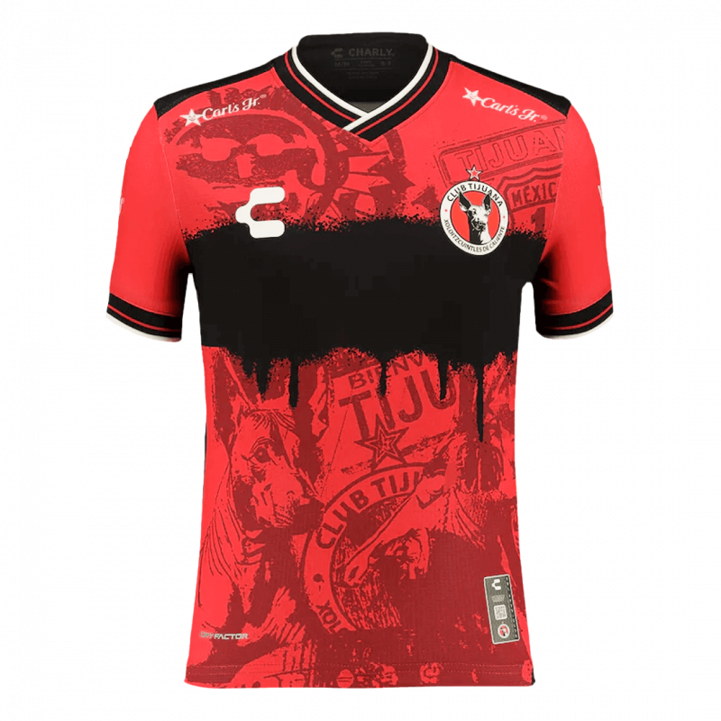 Club Tijuana 2025/26 Home Red Jersey
