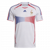 France 2006 Away White Retro Jersey
