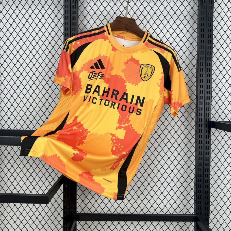 Paris FC maillot 2024/25 Third Orange Jersey