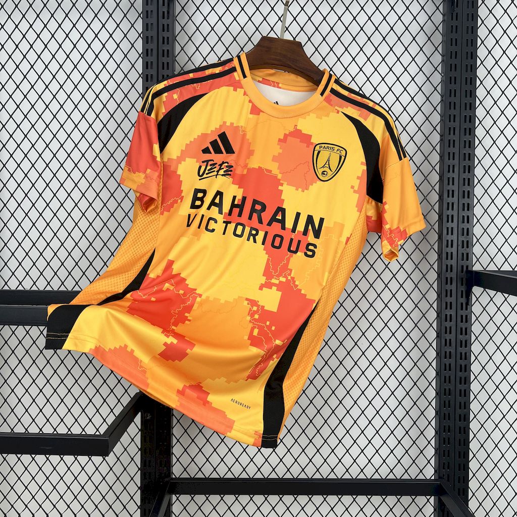 Paris FC maillot 2024/25 Third Orange Jersey