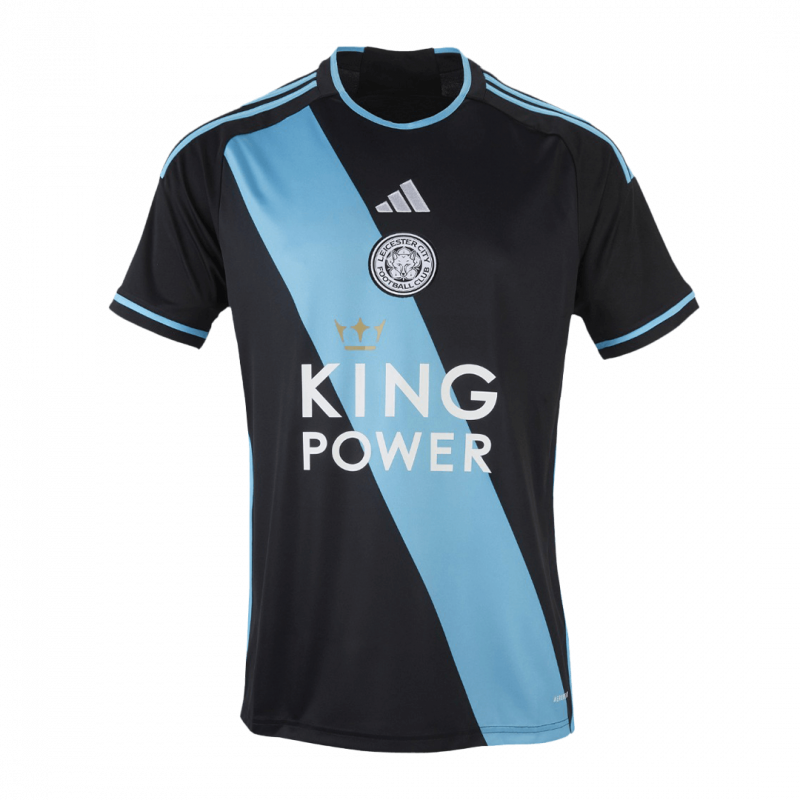 Leicester City 2023/24 Away Black Jersey