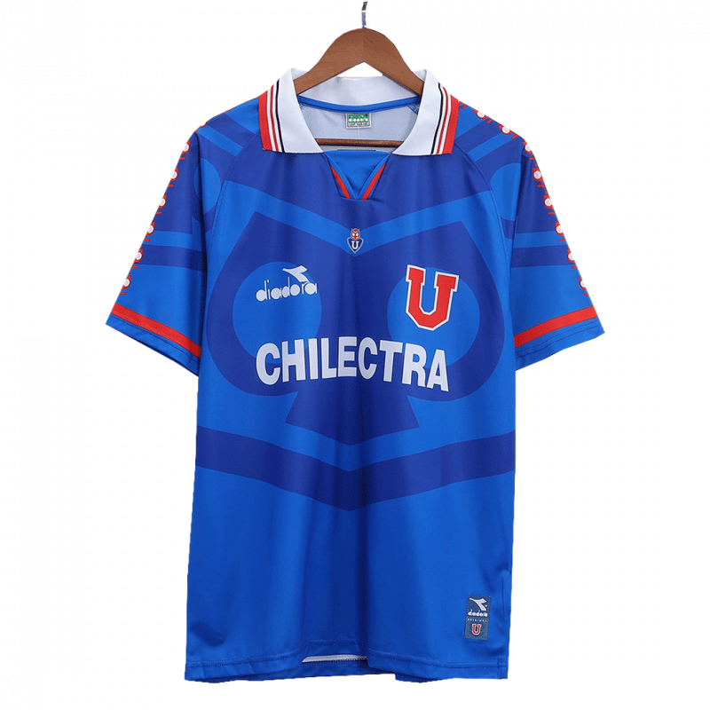 Club Universidad de Chile 1996 Home Blue Retro Jersey