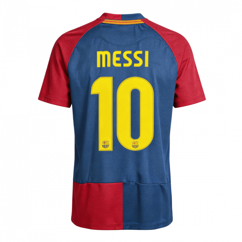 MESSI #10 Barcelona 2008/09 Home UCL Retro Jersey