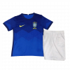 Brazil 2021 Away Blue Kids Kit