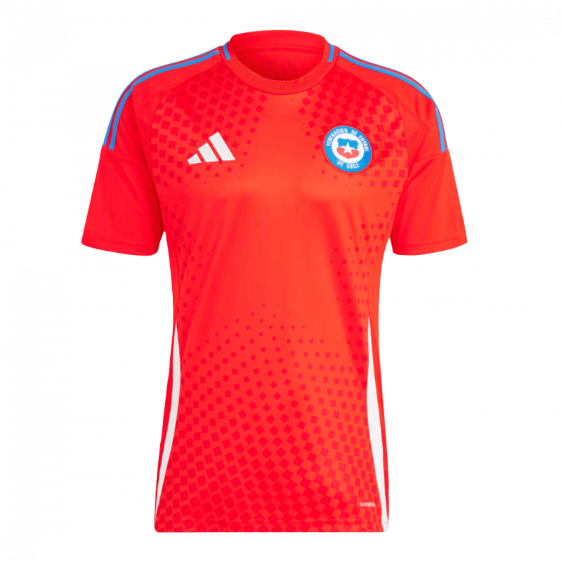 Chile 2024 Home Red Jersey