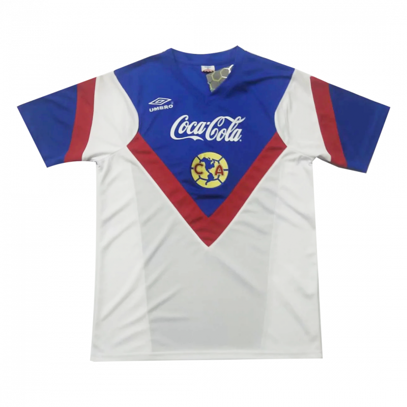 Club America 1988 Away Blue Retro Jersey