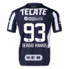 SERGIO RAMOS #93 Monterrey 2024/25 Home Blue Player Version Jersey
