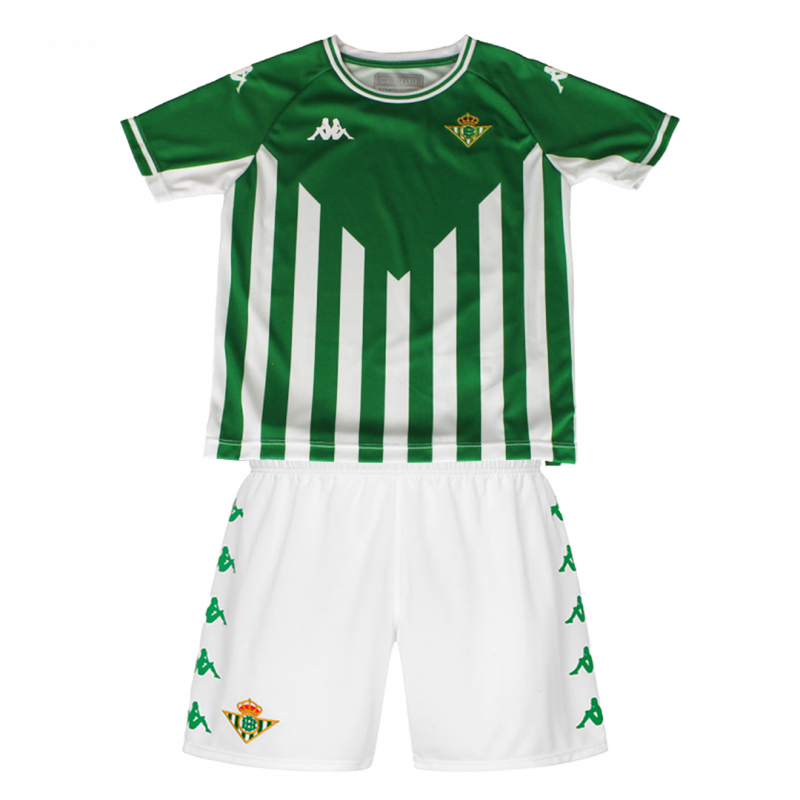 Real Betis 2021/22 Home White Kids Kit