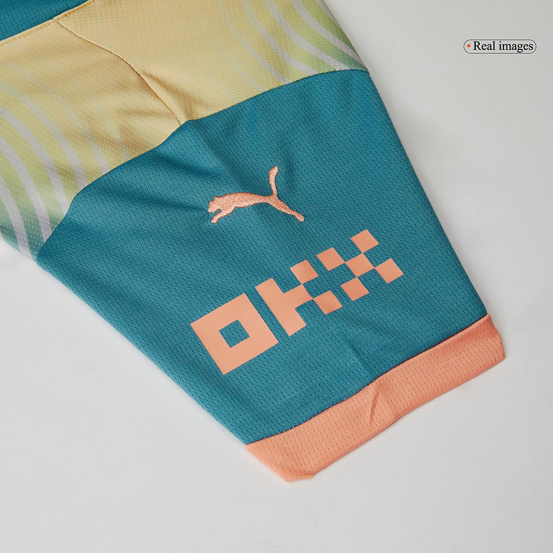 Manchester City 2024/25 Fourth Blue Kids Kit