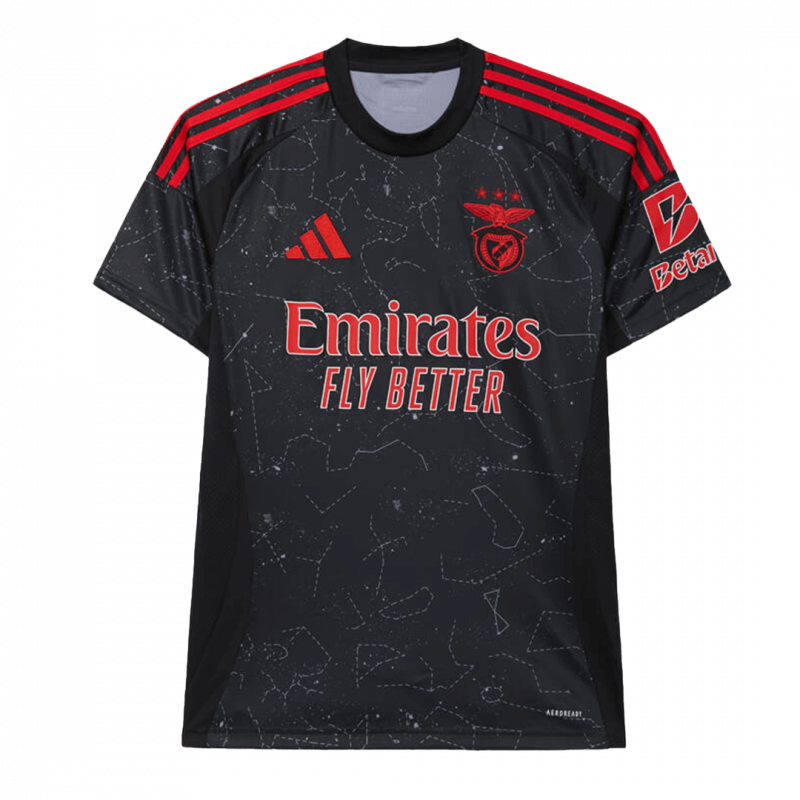 Benfica 2024/25 Away Black Jersey