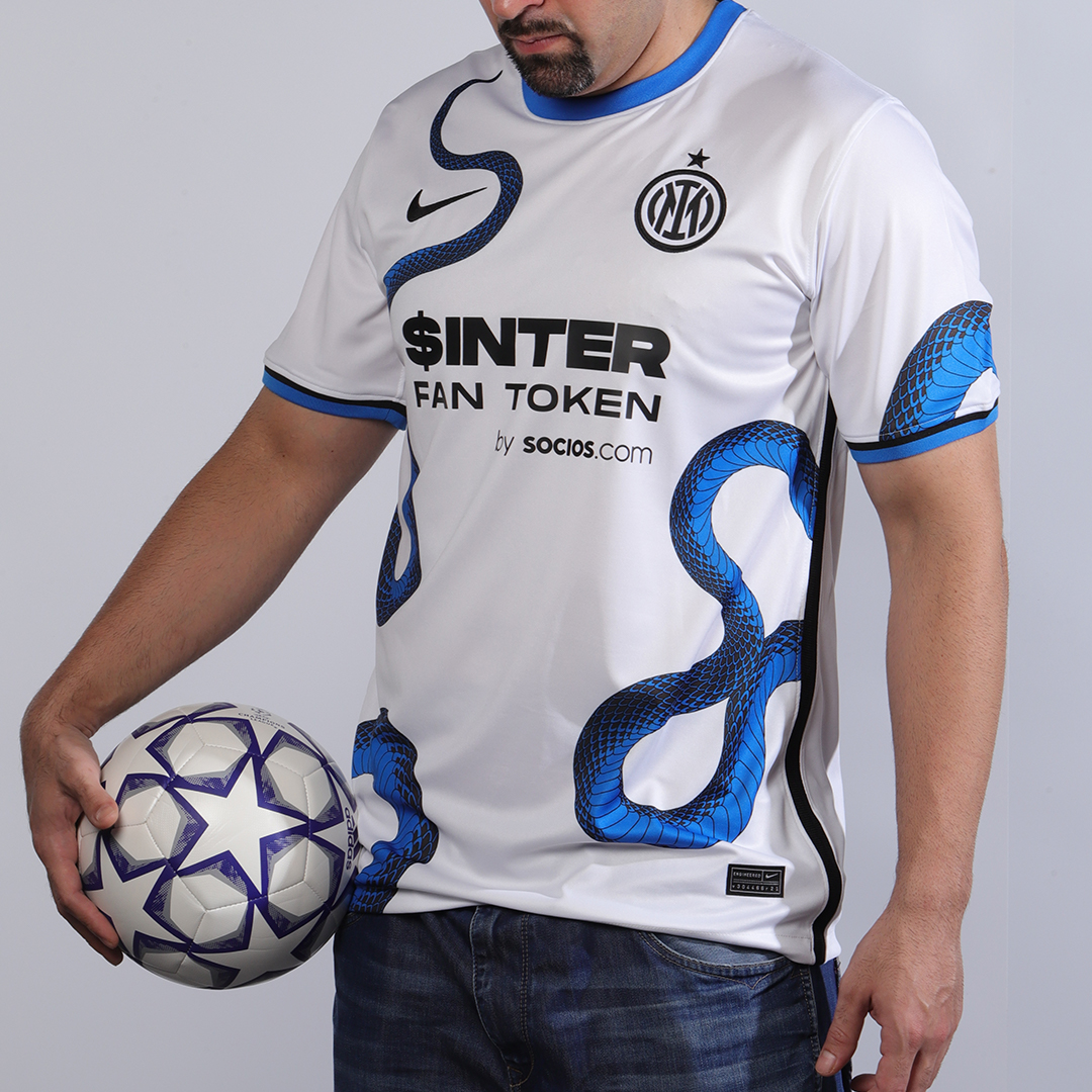 Inter Milan 2021/22 Away White Jersey