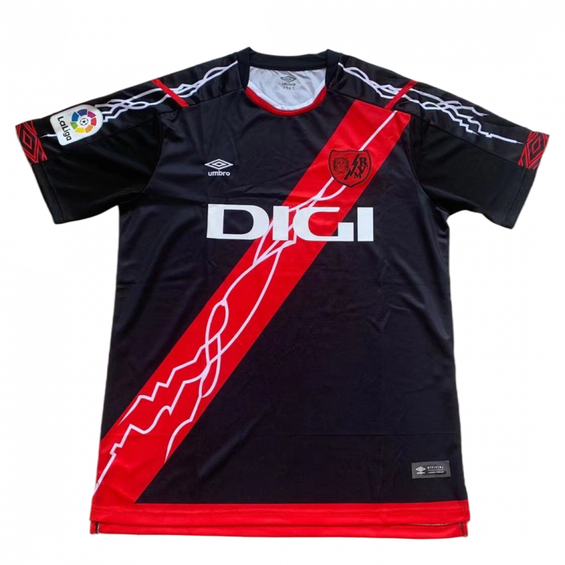 Rayo Vallecano 2021/22 Away Black Jersey