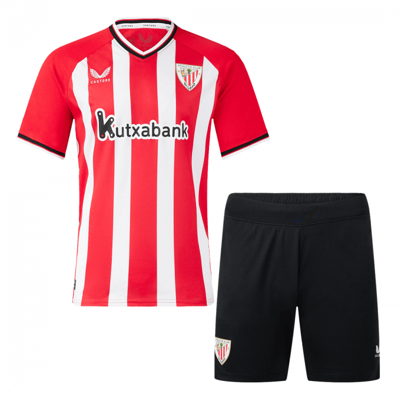 Athletic Club de Bilbao 2023/24 Home White Kids Kit