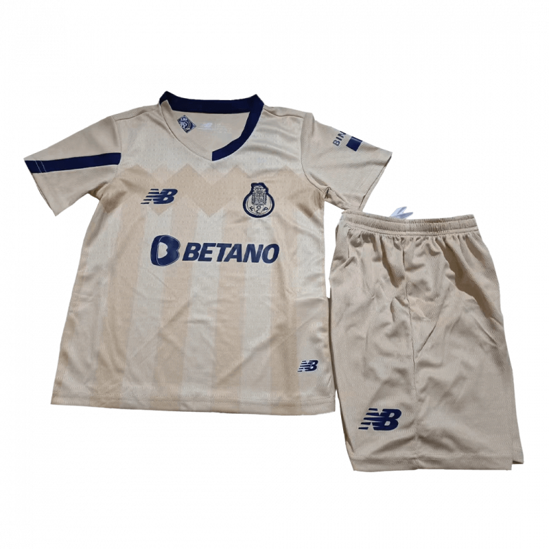FC Porto 2023/24 Away Yellow Kids Kit
