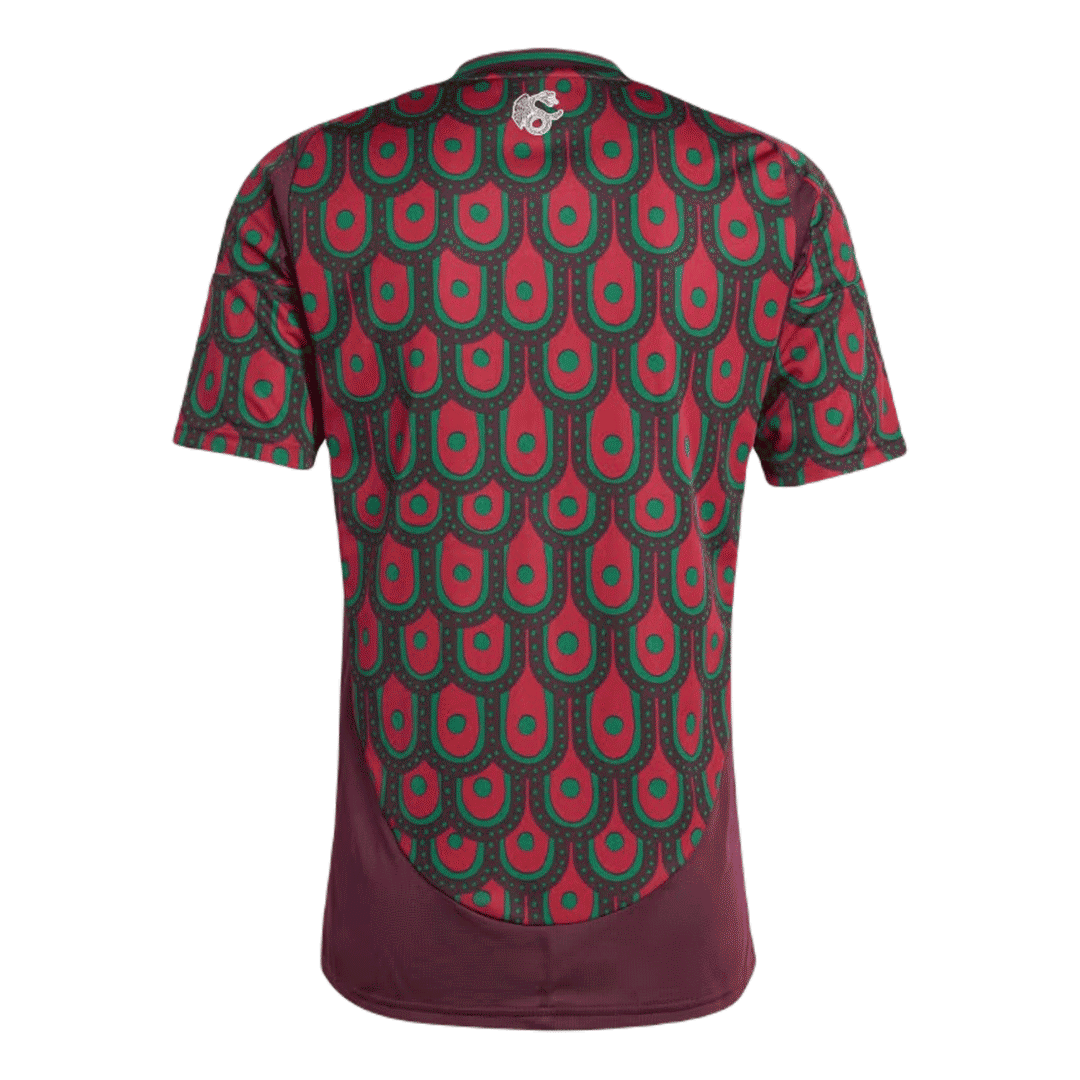 Mexico 2024 Home Red Jersey
