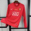 Manchester United 2007/08 Long Sleeve Retro Jersey