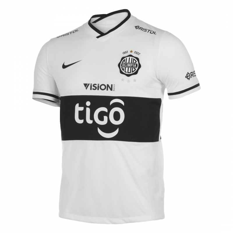 Club Olimpia 2022/23 Home Black Jersey