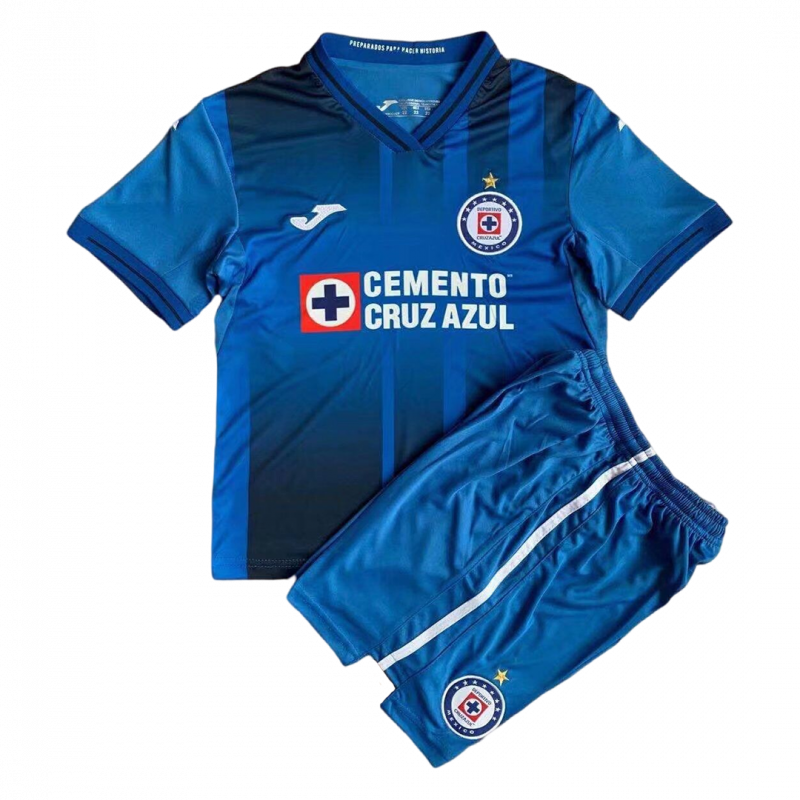 Cruz Azul 2021/22 Home Blue Kids Kit