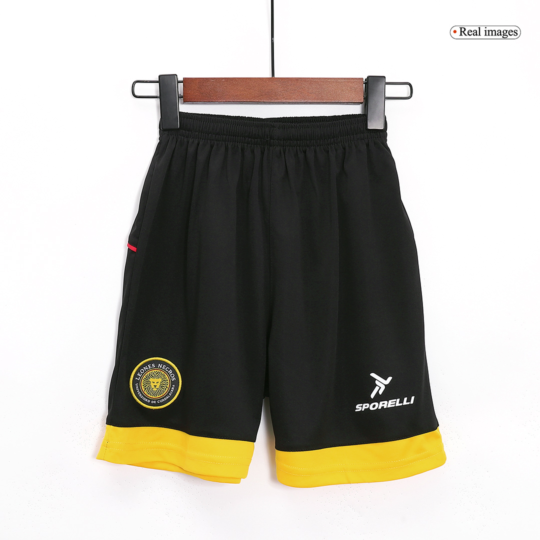 Leones Negros UdeG 2022/23 Home Black Kids Kit