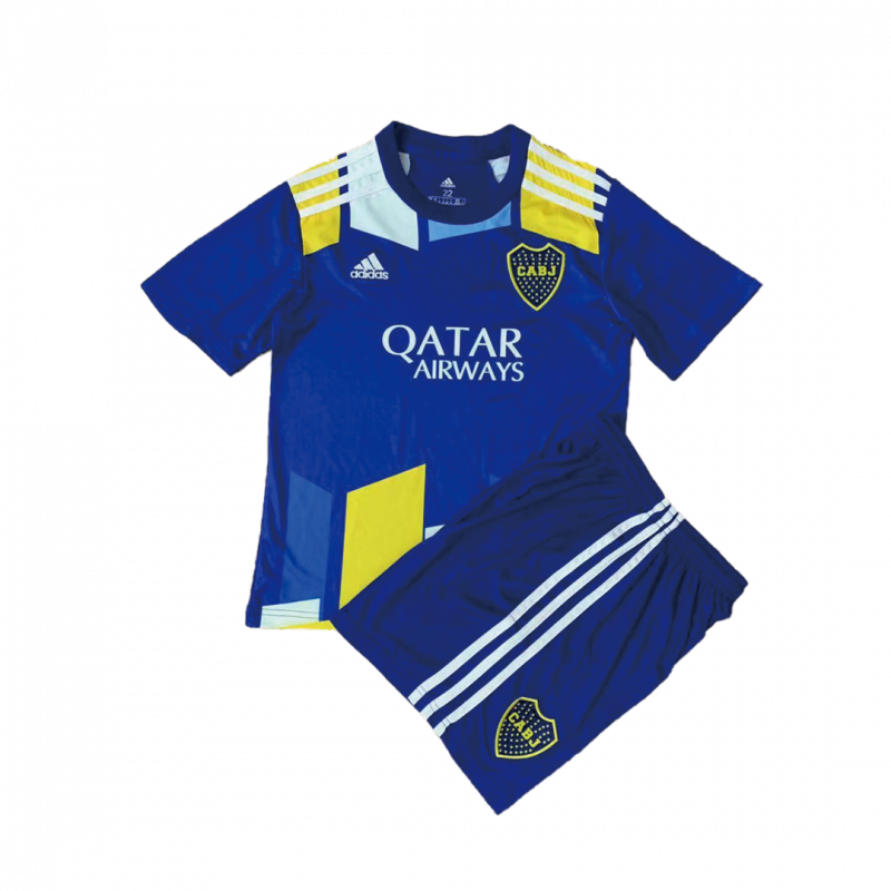 Boca Juniors 2020/21 Fourth Blue Kids Kit