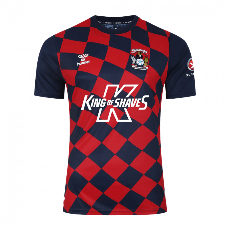 Coventry City 2023/24 Away Red Jersey