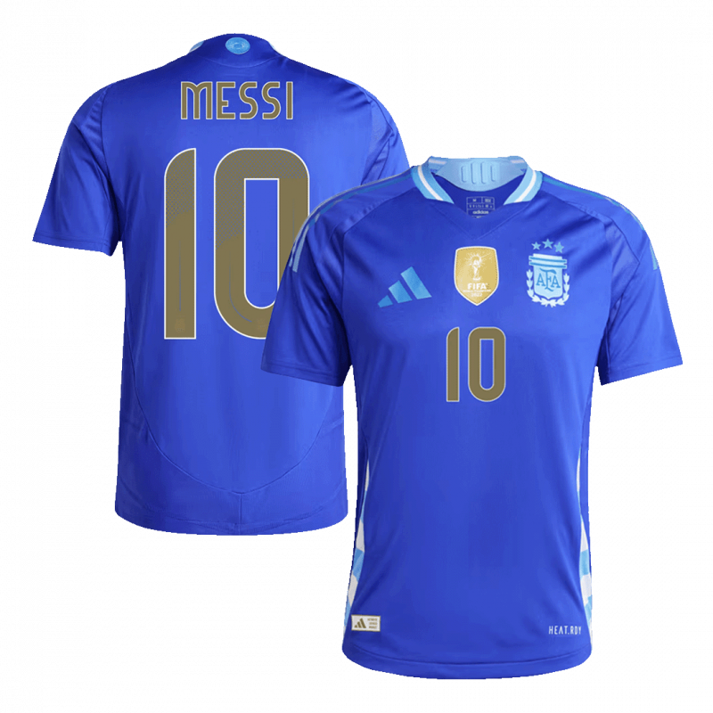 MESSI #10 Argentina 2024 Away Blue Player Version Jersey