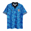England 1990 Away Blue Retro Jersey