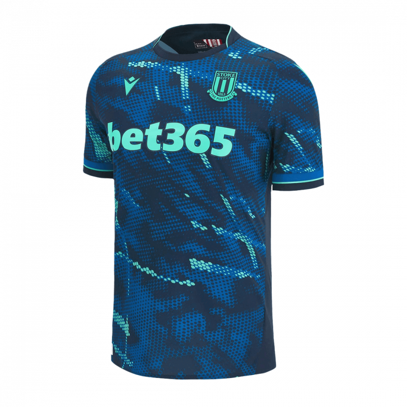 Stoke City 2023/24 Away Blue Jersey