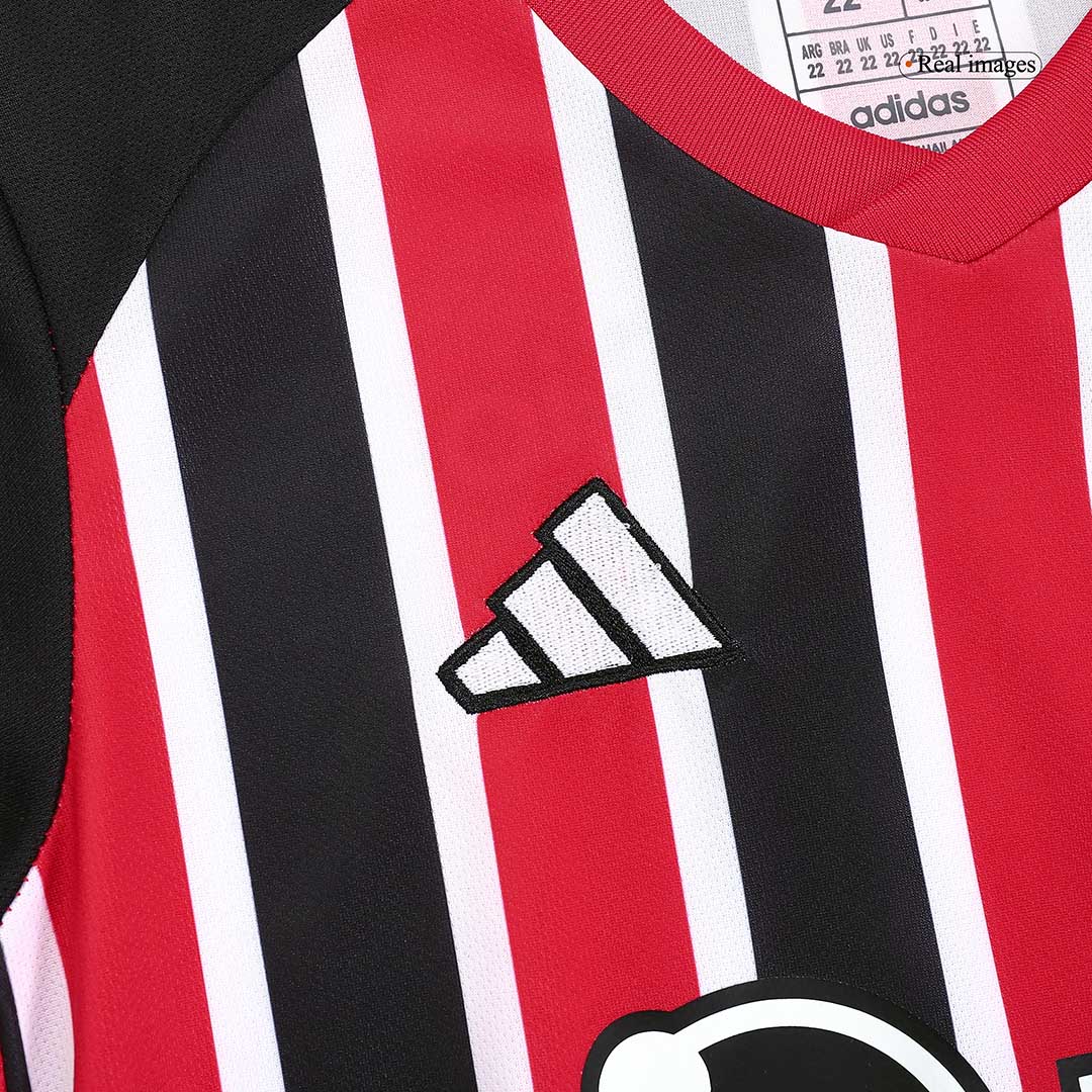 Sao Paulo FC 2023/24 Away Black Kids Kit