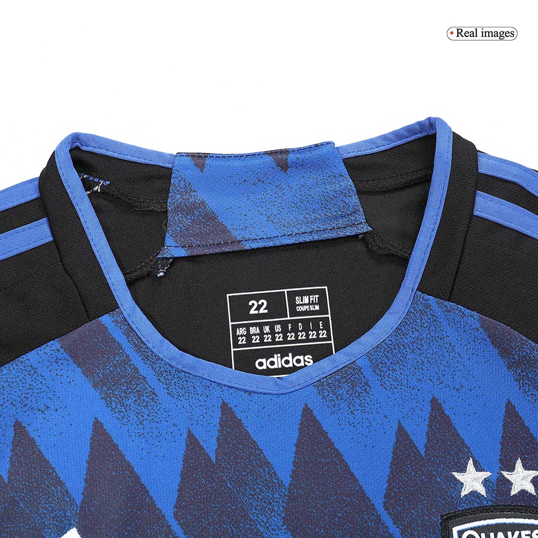 San Jose Earthquakes 2023 Home Blue Kids Kit