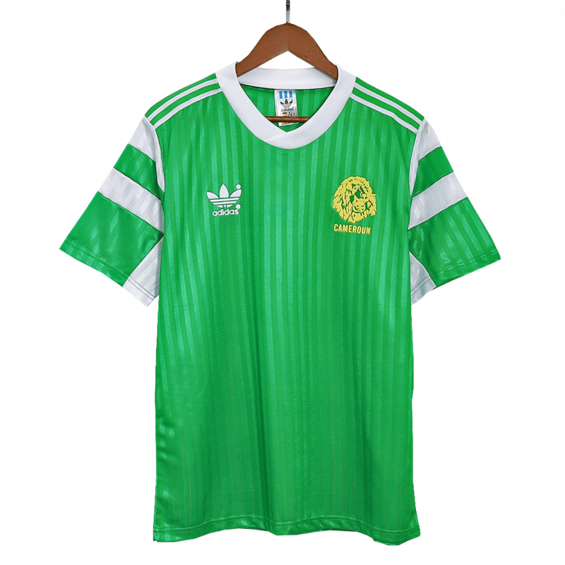 Cameroon 1990 Home Green Retro Jersey