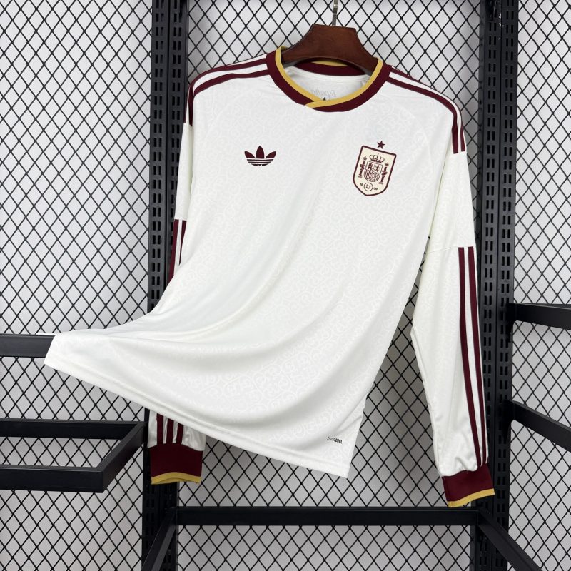 Espagne maillot foot 2026/27 Long Sleeve Jersey
