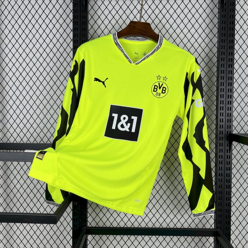 Maillot Foot Dortmund 2025/26 Long Sleeve Jersey